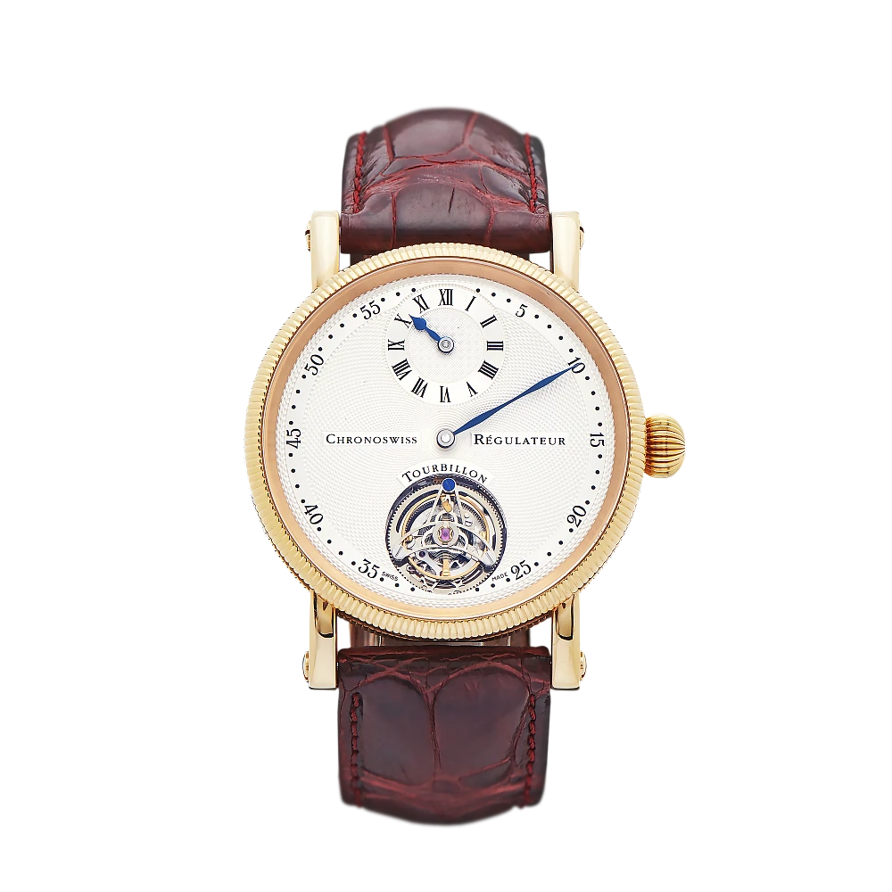 Régulateur Tourbillon in 18k Rose Gold